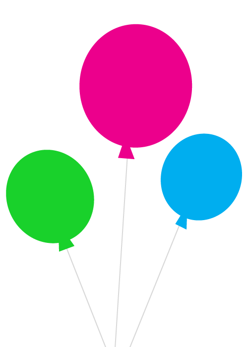 Corridor Celebrations bunch of balloons | corridorcelebrations.com